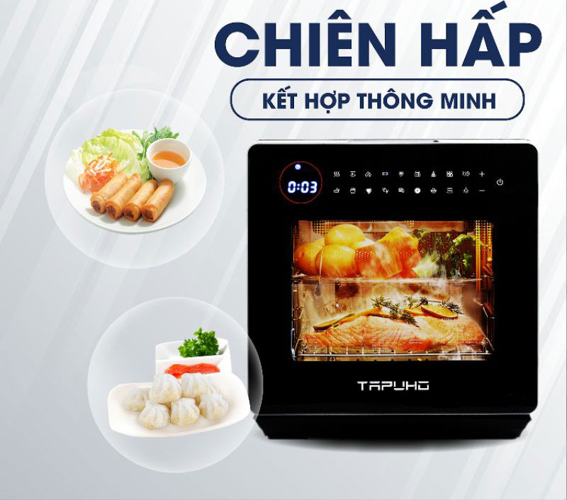 So sánh nồi chiên hơi nước tapuho và kalite