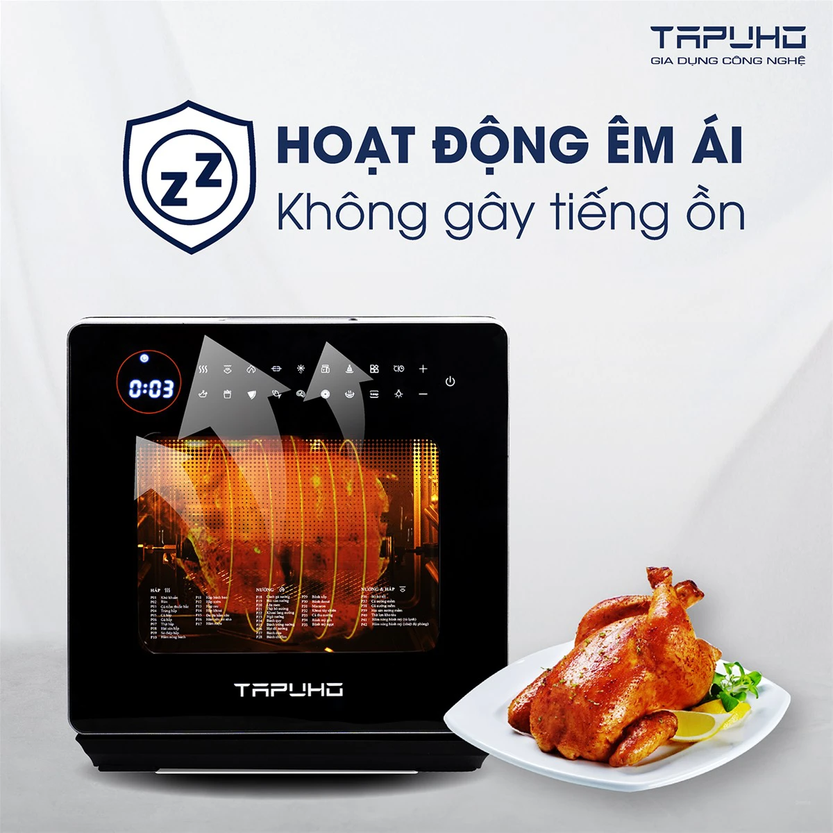 Nồi chiên hơi nước tapuho